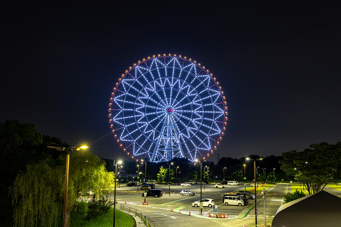 葛西臨海公園　ダイヤと花の大観覧車