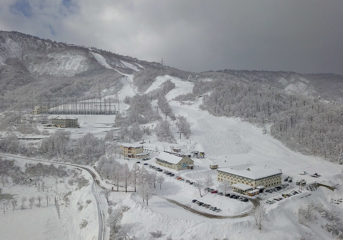 奥只見丸山スキー場ゲレンデ