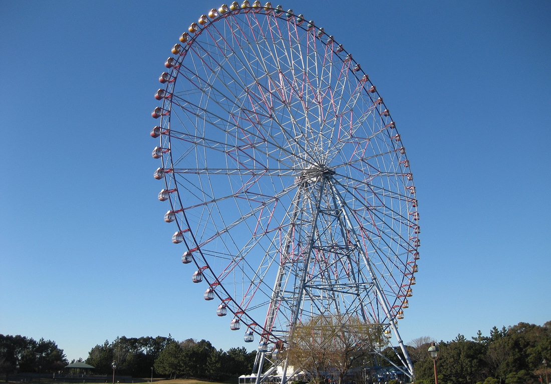 葛西臨海公園　ダイヤと花の大観覧車