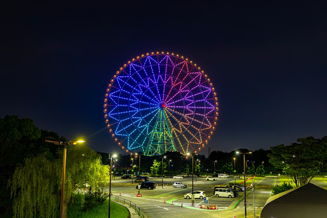 葛西臨海公園　ダイヤと花の大観覧車