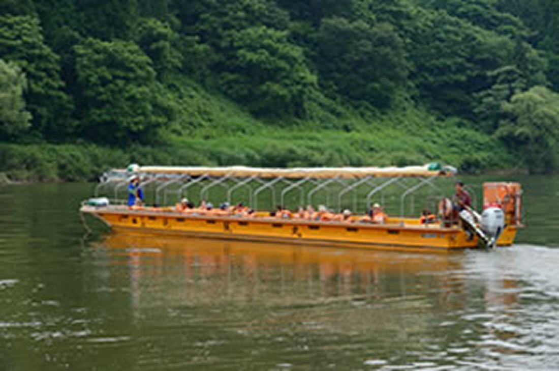 最上川芭蕉ライン舟下り
